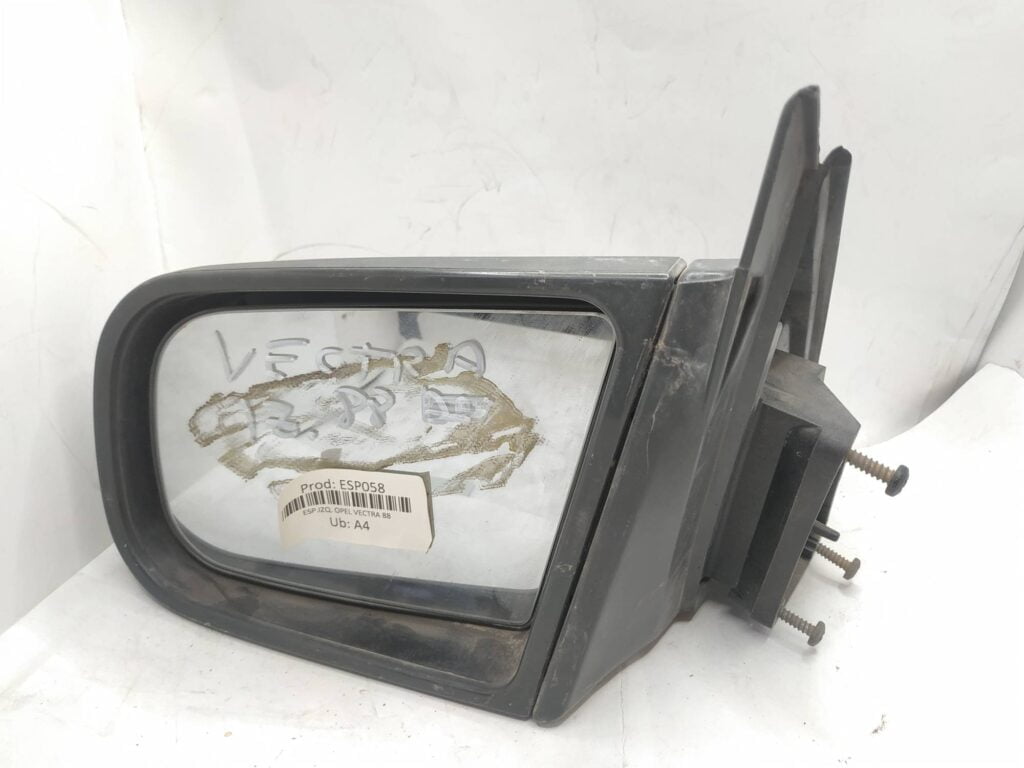 Retrovisor eléctrico completo izquierdo Opel Vectra A 1988 negro