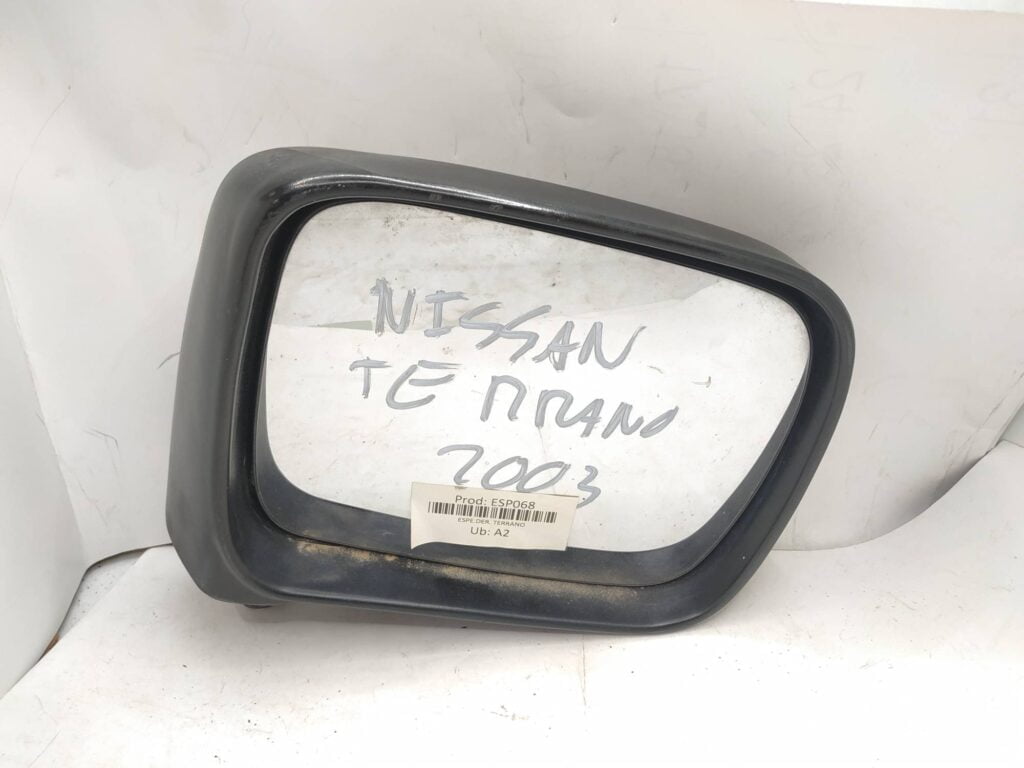 Retrovisor derecho Nissan Terrano 2003 negro