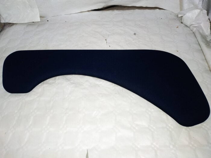 Panel de puerta superior trasero izquierdo Fiat Doblo (233) azul tenis nuevo original