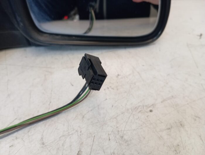 Retrovisor completo eléctrico derecho Peugeot 307 verde 2006