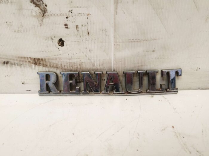 Emblema Renault trasero