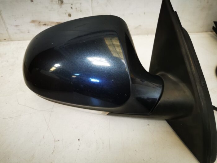 Retrovisor exterior derecho VW Passat B6 Azul oscuro, eléctrico, calefactable con intermitente