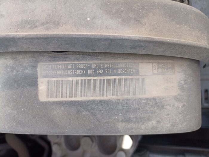 Motor completo Volkswagen Polo 1.4 16V 80CV gasolina BUD 2006 pocos kilómetros
