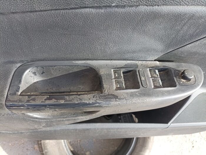 Guarnecido de cuero completo puerta delantera izquierda VW Passat B6