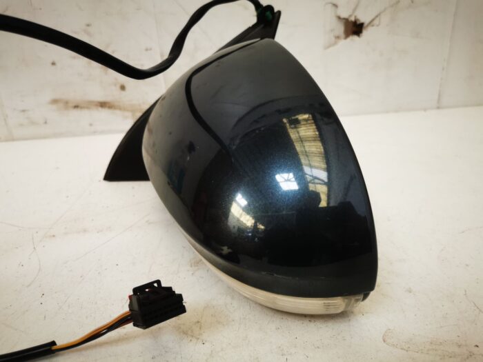 retrovisor exterior eléctrico izquierdo Volkswagen Passat B6 2007 azul oscuro