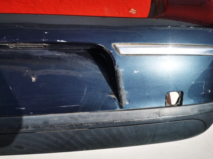 Paragolpes trasero Volkswagen Passat B6 2007 azul oscuro