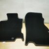 Juego alfombrillas completo original Renault Kadjar negra borde gris reversible en goma