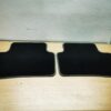 Juego alfombrillas completo original Renault Kadjar negra borde gris reversible en goma