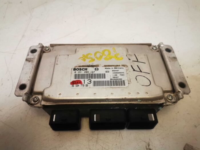 Centralita motor ECU Citroën Xsara N1 grupo PSA varios modelos con inmovilizador desactivado