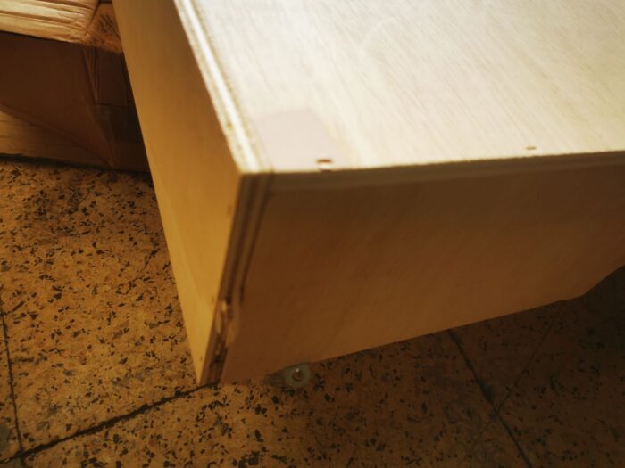 Revestimiento interior lateral de madera Renault Kangoo