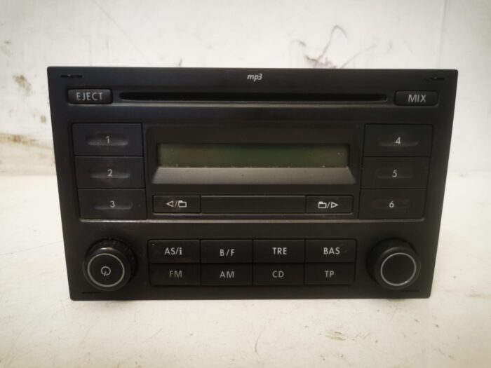 Sistema de Audio radio CD Volkswagen Polo IV 9N