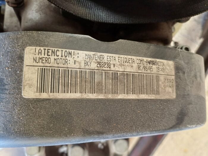 Motor completo Seat Ibiza III (6L) gasolina 1.4 16V 75CV 2005