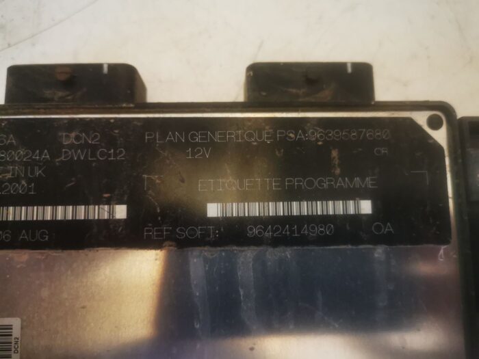 Centralita motor Citroen C15