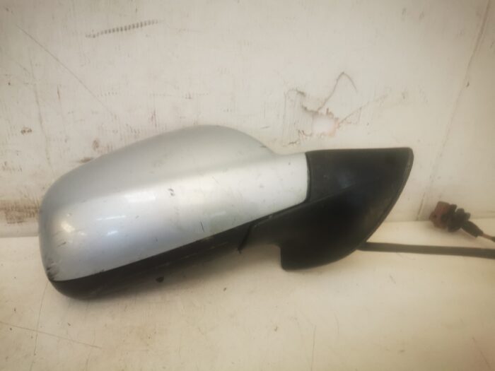 Retrovisor completo derecho eléctrico Peugeot 407 2006 gris plata