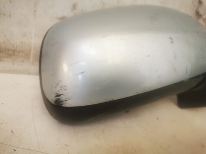 Retrovisor completo derecho eléctrico Peugeot 407 2006 gris plata