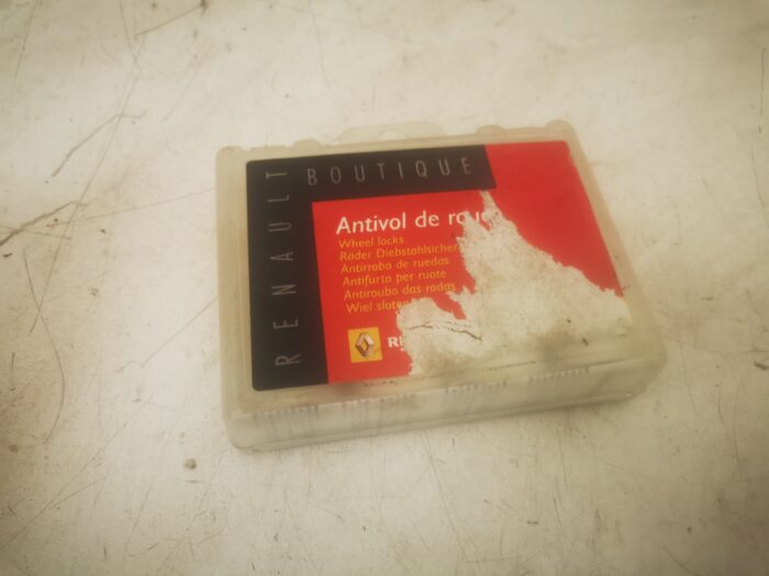 Kit tornillos ruedas antirrobo Renault varios modelos nuevo