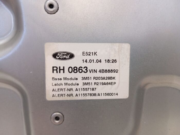 Elevalunas delantero derecho con motor Ford Focus C-max 2004