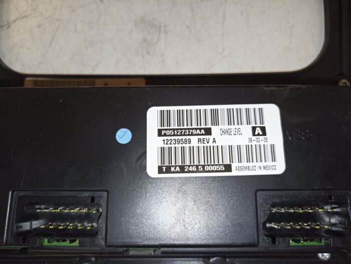 Consola central con mando climatizador Chrysler Grand Voyager 2002