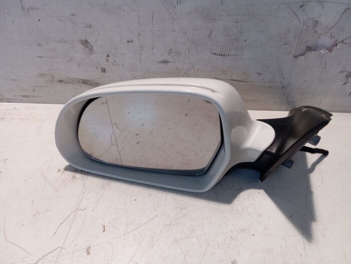 Retrovisor izquierdo electrico Skoda SuperB II blanco cable cortado