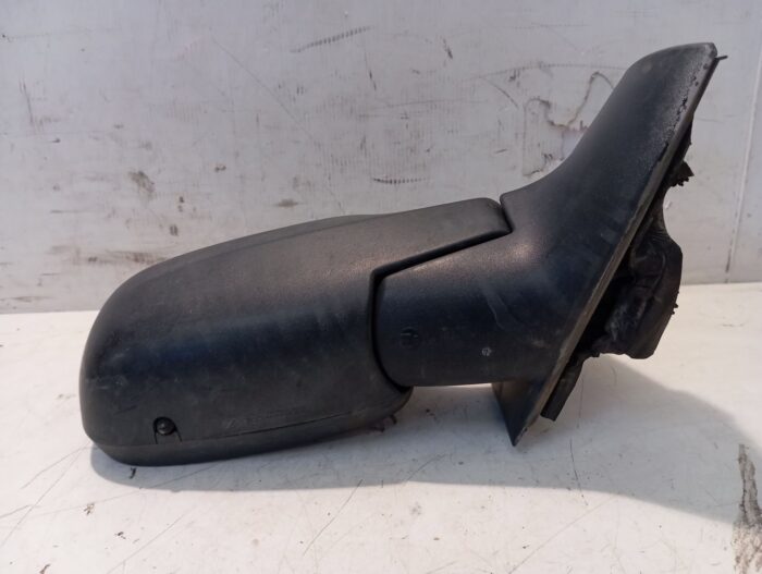 Retrovisor exterior derecho eléctrico negro Renault Megane II 2003 sin espejo