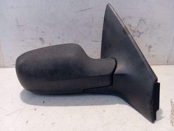Retrovisor exterior derecho eléctrico negro Renault Megane II 2003 sin espejo