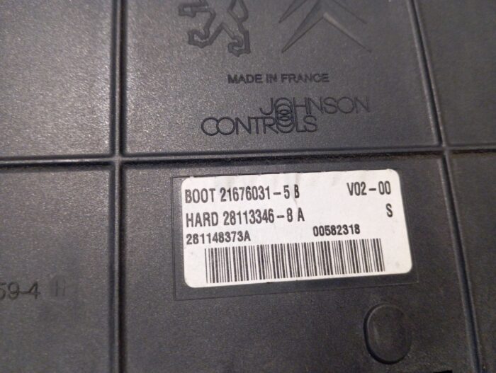 Caja Reles Fusibles Peugeot 307 2006