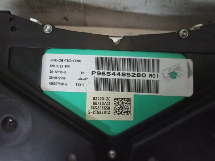 Cuadro Instrumentos Peugeot 307 2005 diésel