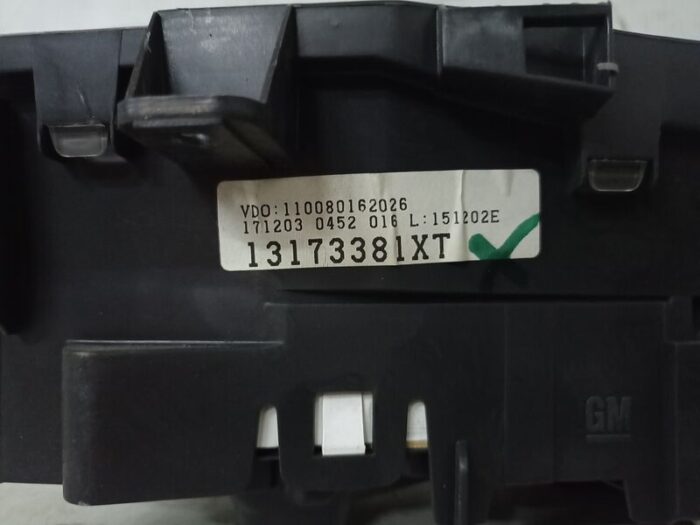 Cuadro Instrumentos Opel Meriva A 2005 diésel
