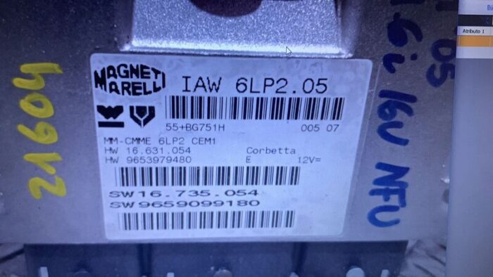 Centralita Motor Uce Peugeot 307 2005