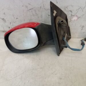 Retrovisor eléctrico izquierdo Citroën C2 rojo