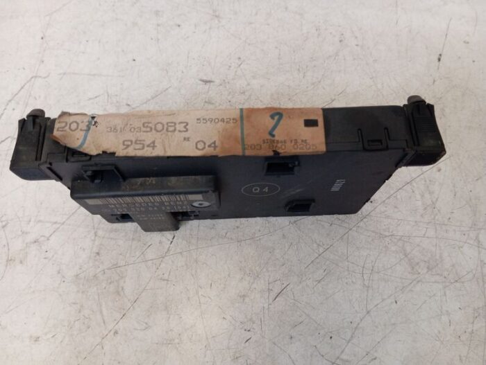Módulo electrónico control puerta delantera derecha Mercedes C220 Clase C W203 2005