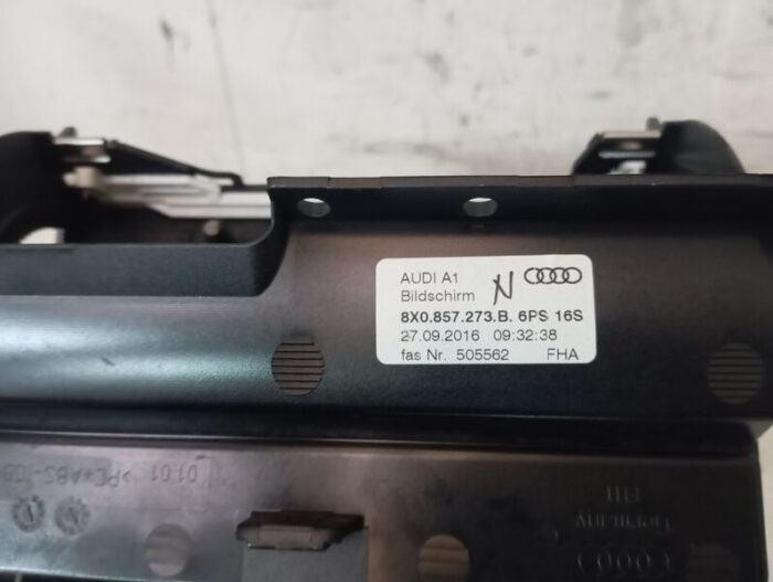 Pantalla Multifuncion Audi A1 (8X) 2017