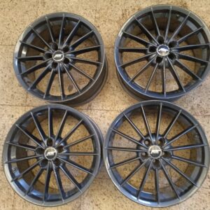 Pack 4 llantas aluminio Toora T238 5x18 Audi, Seat Volkswagen
