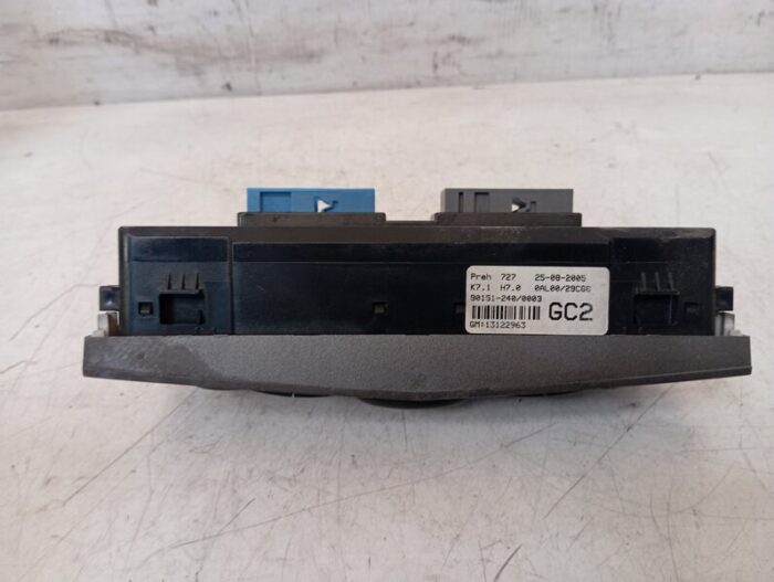 Mando Calefacción Aire Acondicionado Opel Astra H 2006