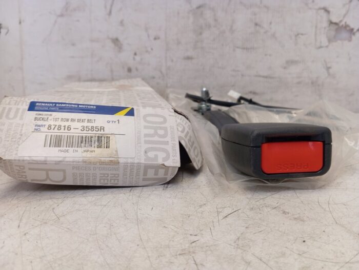 Enganche cinturón delantero derecho Renault Koleos (H45) nuevo original