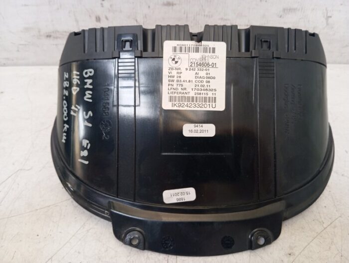 Cuadro Instrumentos BMW Serie 1 (E81/E87) 2011 2.0d 116 CV