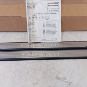 Umbrales puerta delantera iluminados de acero inoxidable Renault Kadjar 2017