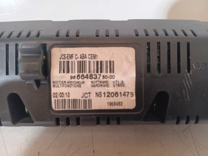 Pantalla multifunción Citroën C4 2010