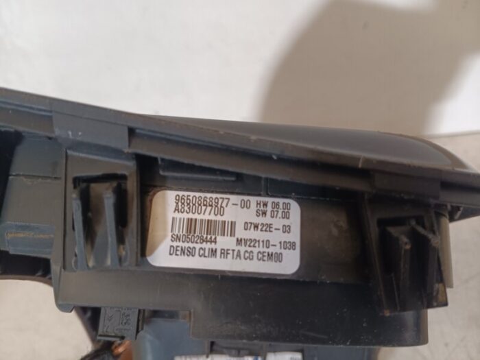 Mando climatización Citroën C4 Picasso 2007