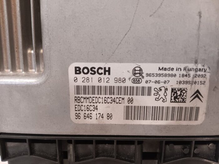 Centralita motor UCE Citroën C4 Picasso 2007