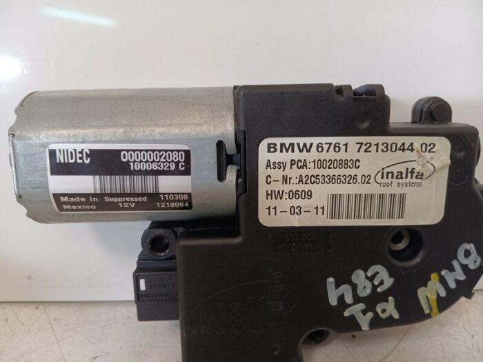 Motor techo eléctrico BMW X1 XDRIVE 18D (E84) 2011