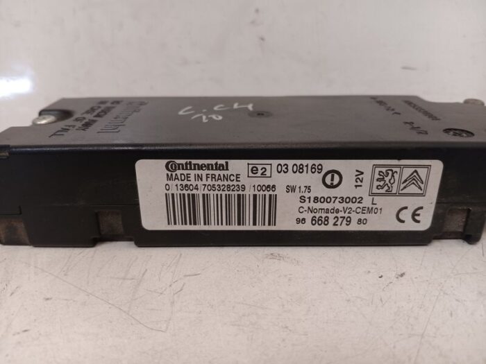 Módulo de control Bluetooth Citroën C4 Picasso 2007