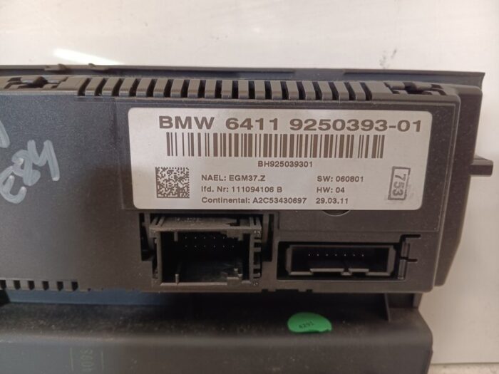 Mando climatizador BMW X1 XDRIVE 18D (E84) 2011