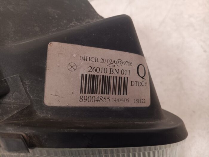 Faro delantero derecho Nissan Almera II N16 2005 con intermitente