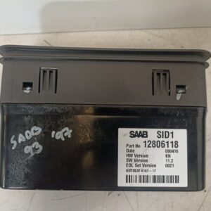 Pantalla multifuncion saab 9-3 2000