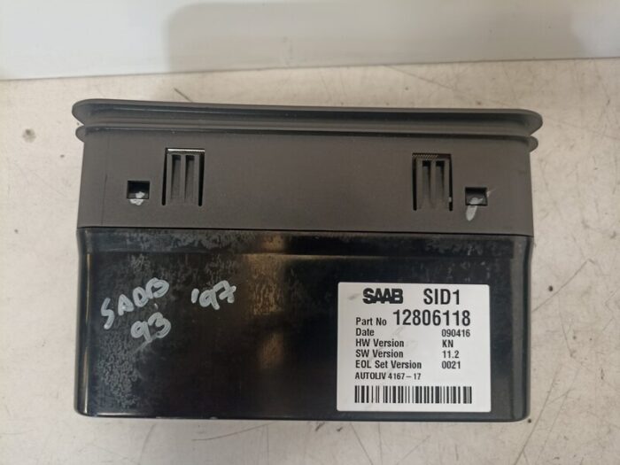 Pantalla multifuncion saab 9-3 2000
