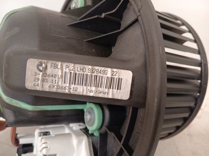 Ventilador calefacción BMW X1 XDRIVE 18D (E84) 2011
