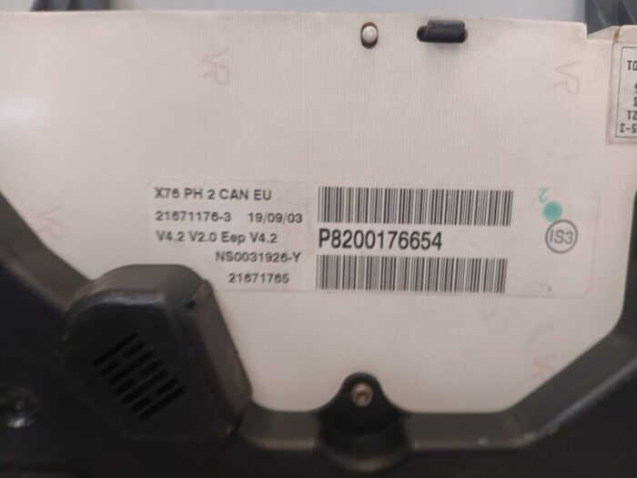 Cuadro instrumentos Renault Kangoo 2003 diésel