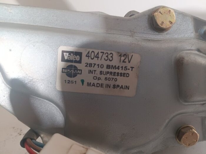Motor limpiaparabrisas trasero Nissan Almera II N16 2005