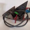Retrovisor eléctrico derecho Volkswagen New Beetle 2001 rojo